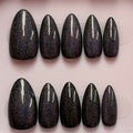 Black sparkle